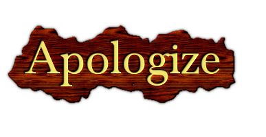 Cấu trúc apologize trong tiếng anh